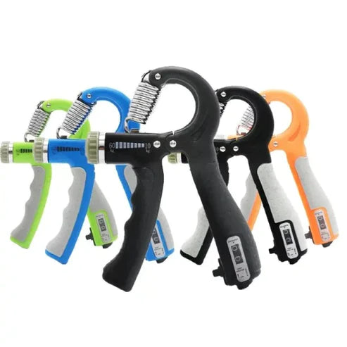 Adjustable Exerciser Hand Gripper With Counter Strengthener Adjustable Resistance Wrist Strengthener Forearm Gripper Hand Workout Squeezer Grip Strength Trainer(Random color) Rs 423