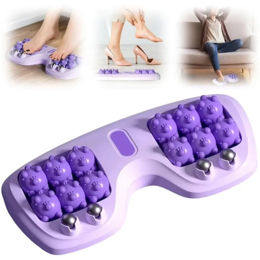 Roller Manual Foot Massager – Body Stress Buster & Accupressure Point Device for Foot & Leg Pain Relief (Random Color) Rs 563