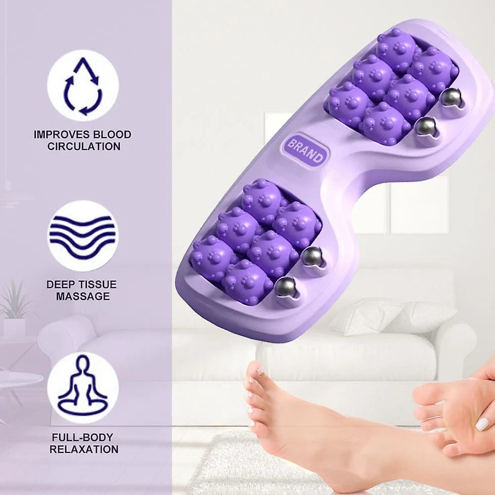 Roller Manual Foot Massager – Body Stress Buster & Accupressure Point Device for Foot & Leg Pain Relief (Random Color) Rs 563