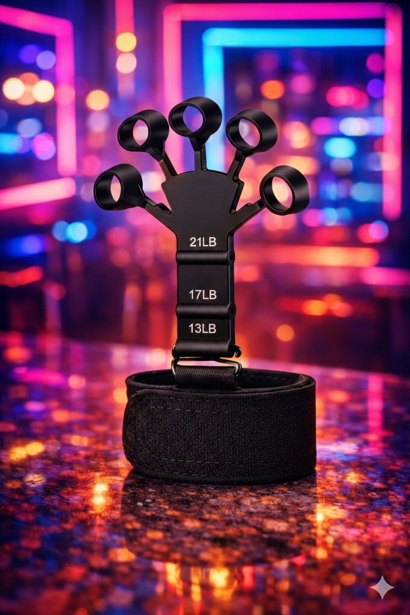 1Pcs Silicone Gripster Grip Strengthener Finger Stretcher Hand Grip Trainer Gym Fitness Training And Exercise Hand Strengthened