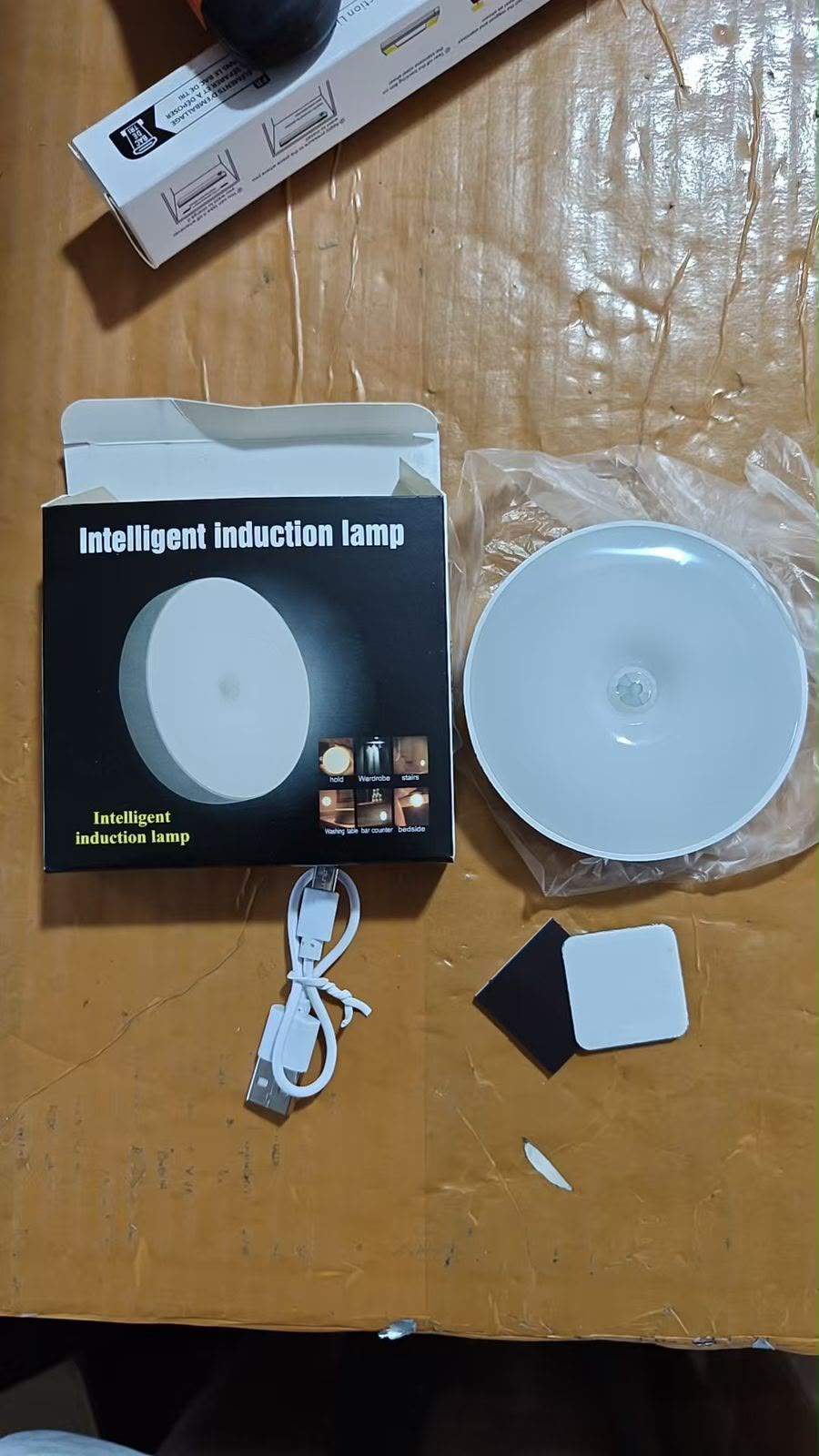 Intelligent Induction Lamp – Smart Motion Sensor Rechargeable Wireless Night Light l Sensor With Button