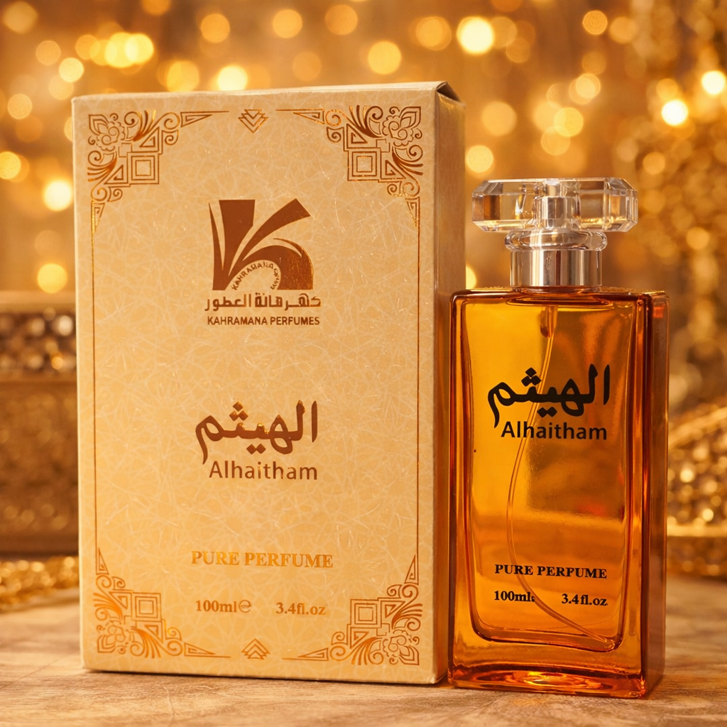 Alhaitham Pure Perfume by Kahramana Perfumes – Luxury Long-Lasting Arabic Fragrance Spraymium Fragrance Spray - 100ml Rs 866