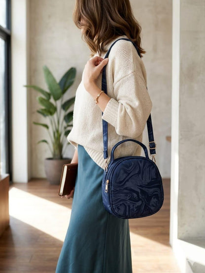 Marble Gloss Mini Crossbody Handbag Skin