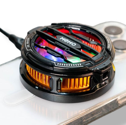 Magnetic Phone Cooler Fan Case Yellow CX07 Gaming
