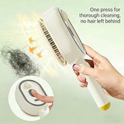 Electric Nano Mist Hair Brush – USB-C Rechargeable Retractable Air Cushion Comb for Detangling, Smoothing &amp; Hair Hydration