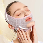 V-Face Lifting Bandage – Adjustable Facial Contouring &amp; Double Chin Support Mask