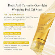 Medicube Kojic Acid Turmeric Night Wrapping Mask – Brightening & Overnight Skin Renewal