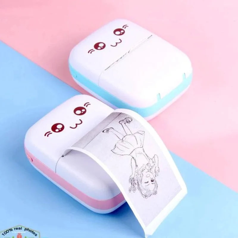 Multifunctional Wireless Thermal Printer – Portable Inkless Mini Printer