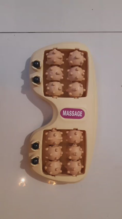 Roller Manual Foot Massager – Body Stress Buster & Accupressure Point Device for Foot & Leg Pain Relief (Random Color) Rs 563