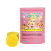 Turmeric Acid Cleansing Pads – Brightening, Exfoliating &amp; Pore-Cleansing Skincare